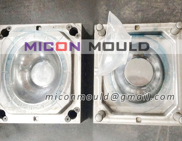crystal oval bowl mould